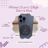 iphone 13 pro 128gb sierra blue second fullset mulus