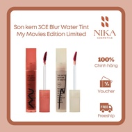 Matte lipstick 3.C.E Blur Water Tint My Movies Edition Limited long lasting and durable [Nika Cosmet