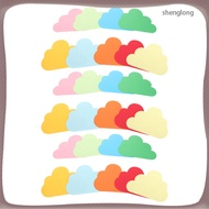 90 Pcs Decor Cloud Bulletin Board Decoration Classroom Door Decorations 15.00X10.50X0.10CM