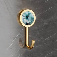 【Seasonal Sale】 Aluminium Alloy Robe Hook Self-Adhesive Wall Hanger Bathroomkitchen Decor Hook For C