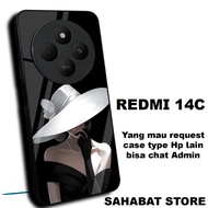 HP Case Redmi/S12hp glossy Redmi 14C/ Redmi 14C Casing Redmi 14C/ can request other types