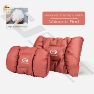 GAC Motor Cloud Cotton Headrest Pillow Lumbar Support High End Anti Fouling Leather Luxury Car Acces