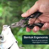 PRFCTSTR Stainless Steel Fishing Hook Pliers HOOK Remover - J1352