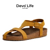 Devo Life | รองเท้าแตะแฟลตแบบกันลื่นสำหรับผู้หญิง