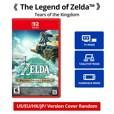 The Legend of Zelda: Tears of the Kingdom - Original Physical Game Card for Nintendo Switch 2 consol