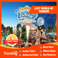 [Family Combo] Sunway Lost World of Tambun Theme Park Hot springs Entrance Ticket