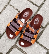 sandal kulit strap 3 black/sandal kulit pria sandal gunung carvil/sendal gunung carvil pria promo/s