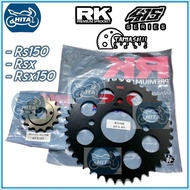 RK TAMASHII SERIES Sprocket RS150 RSV2 RSX150 RSX 415 Black Carbon Steel Sprocket