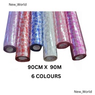 Plastic Hamper Flower Shape OPP Wrapping Paper / Flower Wrapping Paper or Hamper