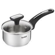 Tefal Emotion INOX Stainless Steel IH Induction Saucepan (16cm) Dishwasher Oven Safe No PFOA Silver