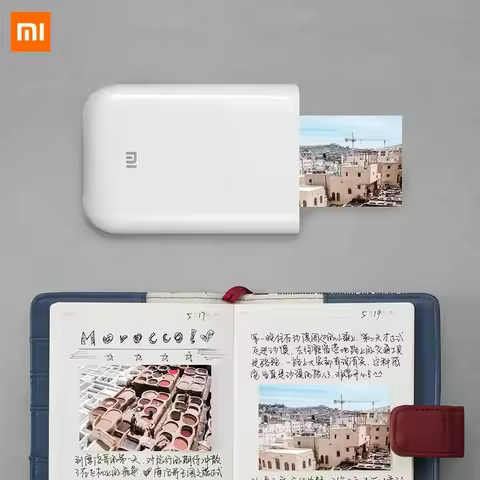 Xiaomi mijia AR Printer 300dpi Portable Photo Mini Pocket With DIY Share 500mAh picture printer pock