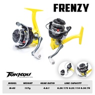 Tokkou Frenzy FZ800Y 3+1Bb Fishing Reel | W] Yellow Spinning Reel