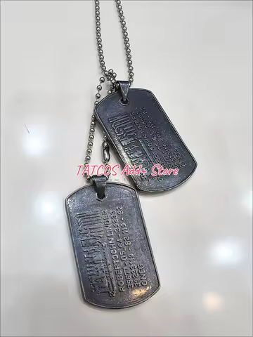 Johnny Silverhand Cosplay Prop necklace Accessories