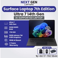 【AI PC】Microsoft Surface Laptop 7 -16" OLED Touch | Snapdragon X Elite (12-Core) | 32GB RAM | 45 TOP