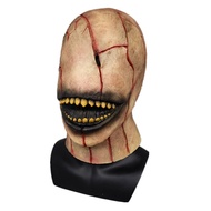 NEW Scary Latex Full Head Mask Smiley Face Serial Killer Horror Movie Mask Halloween Cosplay Props B