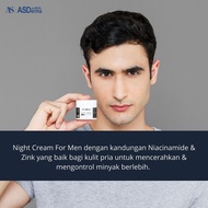 NIGHT CREAM FOR MEN ASDERMA AESTHETIC