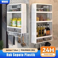 Bathroom shelf, bathroom plastic bathroom shelf, bathroom cupboard, toilet cupboard, bathroom organi