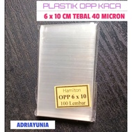 Opp Plastic 6 x 10 Glass - Opp Plastic 6x10 Without Glue - Opp Plastic 6 x 10 KTP/ATM