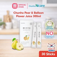 Chunho Pear & Balloon Flower Juice 300ml Organic Korea Healthy Juices for Kids X 30 Sticks EXP: 2027