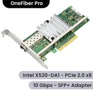 PCIE 2.0 X8 INTEL X520-DA1 10 GBPS SFP+ PCIE NETWORK ADAPTER / LAN CARD ORIGINAL AND TRUSTED
