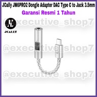 JCally JM6PRO2 Dongle Adapter DAC Type C to 3.5mm Jack - 1 Year Official Warranty