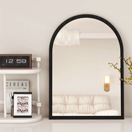 Black Arc Mirror Deco Wall Mirror Cermin Berbentuk Cantik Designer Mirror Bathroom Mirror Cermin Bil