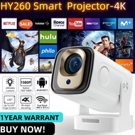 【 Upgrated】HY260 PRO Auto Focus projector Auto Focus projector 4K200ANSI Native 1080p projector