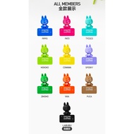 [100% POPMART Genuine] THE MONSTERS 10th Anniversary Refrigerator Stickers Whole Box 9 Items, Januar