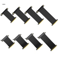 ✿ Full Speed PCIE 4.0 X16  Riser Shielded Extender with antijam for GPU Vertical