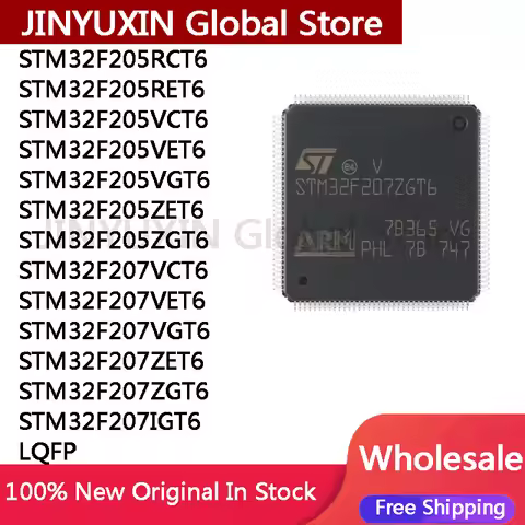 STM32F STM32F207ZGT6 STM32F205RCT6 STM32F205 RET6 VCT6 VET6 VGT6 ZET6 ZGT6 STM32F207 VCT6 VET6 VGT6 