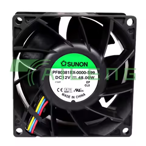 80mm High Speed PWM Cooling Fans Original for SUNON PF80381BX-0000-S99 DC12V 4A 48W 80*80*38MM 8CM 4