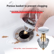 W1D0 Washbasin Drainer Bounce Core Washbasin Basin Basin Copper Core Push Type Bounce Core Leakage S