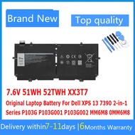 5 XX3T7 Laptop Battery For Dell XPS 13 7390 2-in-1 Series P103G P103G001 P103G002 MM6M8 0MM6M8