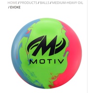 Bowling ball Motiv Evoke 11.7 spinner ball