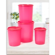 deco canister set isi 4 / toples tupperware/ deco canister tupperware
