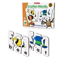 The Learning Journey: Match It! - 3 Letter Words -Spelling Puzzles for Kids Ages 3-5, Learn to Read 