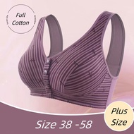 Plus Size Bra Size 38-58 Full Cotton Bras Push Up Wireless Seamless Bra Woman Sport Bras Big Size Lingerie 內衣無鋼圈