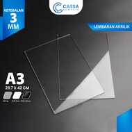 [CASSA] Acrylic SHEET A3 3MM/ACRYLIC SHEET/Clear ACRYLIC Wholesale Quality