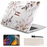 Flower Print Hard Shell For Macbook Air 13" M4 M3 M2 M1 A3401 A3185 A3113 A3114 A2918 A2992 A2941 A2