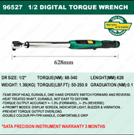 SATA Digital Torque Wrench 1/2" 3/8" High Quality Torque Wrench Electronic Torque Wrench SATA Tools