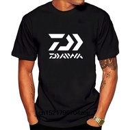 2022 Men T Shirts t shirt Daiwa Fishing Logo Printed Graphic Tops Black Size Fashion O-neck Tees