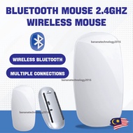 Bluetooth Mouse 2.4GHZ Wireless Mouse Wireless Mouse White Mouse Contact Touch Bluetooth Wireless Mo
