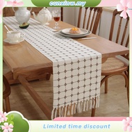 Cotton and Linen Modern Table Runner Cloth 4 seater 6 seater 8 seater for Coffee Tables Dining Table