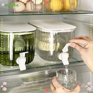MOLIHA Beverage Dispenser, PET 4L Drink Dispenser, Transparent Water Dispenser For Home