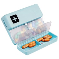 Weekly Pill Box 7 Days Foldable Travel Medicine Holder Pill Box Tablet Storage Case Container Dispenser Organizer Tools