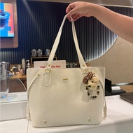 Spacious thick suede office tote bag size 45
