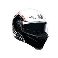 AGV Compact ST Multi Detroit Helmet White Black