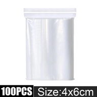 Original Thicken Zipper Sealed Bags Clear Plastic Bag for Small Jewelry Food Packing Reclosable Zip