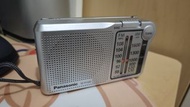 DSE 收音機  Panasonic RF-P150D 銀色 FM-AM 便攜收音機