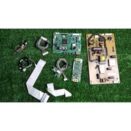 (AC418) Toshiba 32P2300VM Mainboard, Powerboard, LVDS, Tcon, Tcon Ribbon, Cable,Sensor.TV Spare Part